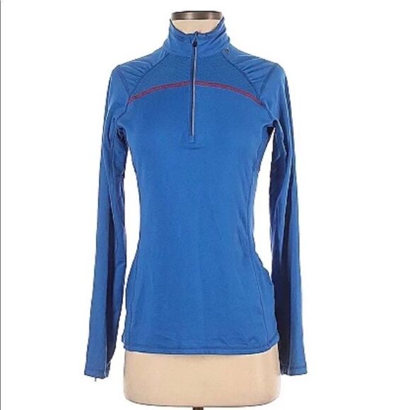 Lija Pullover Track Top Light Jacket Blue - Picture 1 of 2